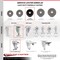 Service Caster 4 Inch Phenolic Wheel Swivel Top Plate Caster Set with Brake SCC-20S414-PHR-TLB-4 - alternate 4